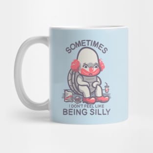 Funny Turtle - Sometimes I Don't Feel Like Being Silly Mug